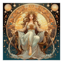 Vrouw Moon Goddess