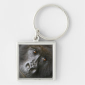 Vrouw Mountain Gorilla Sleutelhanger (Voorkant)