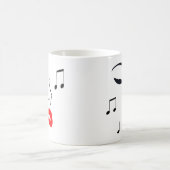 Vrouw Music Face Koffiemok (Center)