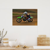 Vrouw MX Racster Poster (Keuken)