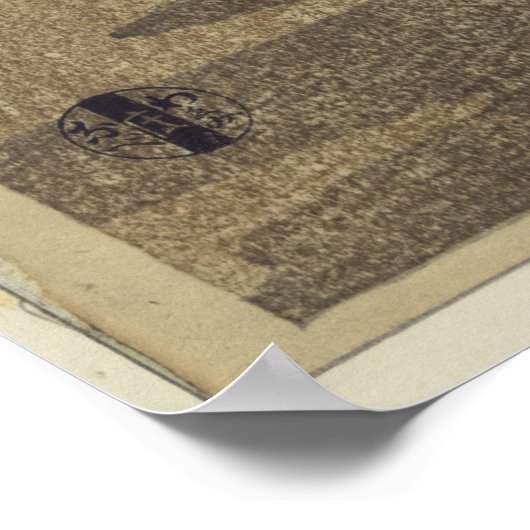 Vrouw na Bath - Japanse  Kunst Reprint Poster (Hoek)