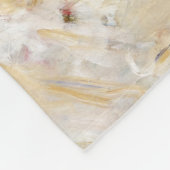 Vrouw Naaien, Berthe Morisot Fleece Deken (Hoek)