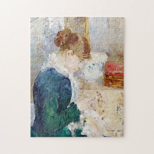 Vrouw Naaien, Berthe Morisot Legpuzzel (Verticaal)