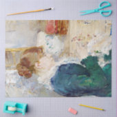 Vrouw Naaien, Berthe Morisot Tissuepapier (Craft)