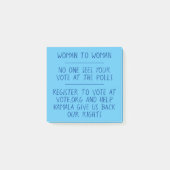 Vrouw naar vrouw Stemnotities Post-it® Notes (Voorkant)