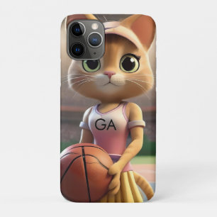Vrouw Netball Cat, Case-Mate iPhone Case