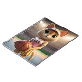 Vrouw Netball Cat, Notitieboek (Linkerzijde)