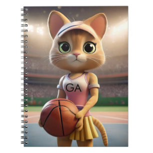 Vrouw Netball Cat, Notitieboek