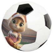 Vrouw Netball Cat, Voetbal (Drie kwart)
