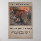 Vrouw niet alleen poster (Voorkant)