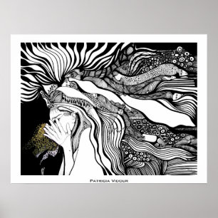 Vrouw niet huilen poster