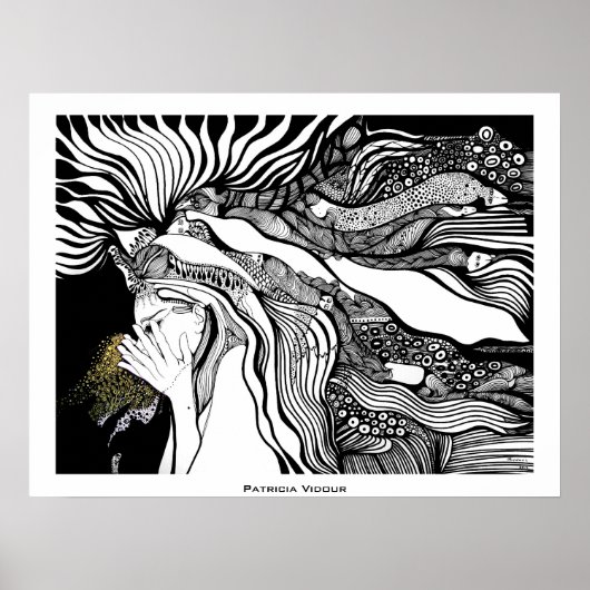Vrouw niet huilen poster (Voorkant)