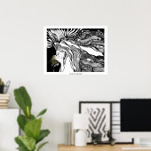 Vrouw niet huilen poster (Thuiskantoor)