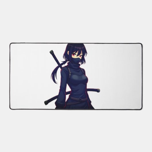 vrouw Ninja Computer Pad (Voorkant)