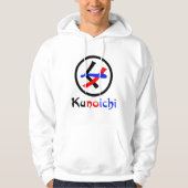 Vrouw Ninja Kunoichi くノ一 Hoodie (Voorkant)