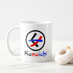 Vrouw Ninja Kunoichi くノ一 Koffiemok