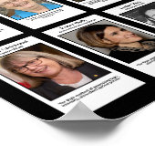 Vrouw Nobelprijswinnaars Poster (Hoek)