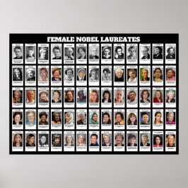 Vrouw Nobelprijswinnaars Poster