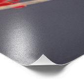 Vrouw noordelijke Kardinaal onder de doorn Foto Afdruk (Hoek)