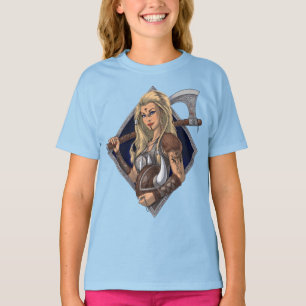 Vrouw Norse Viking Warrior T-shirt