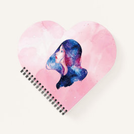 Vrouw Notitieboek