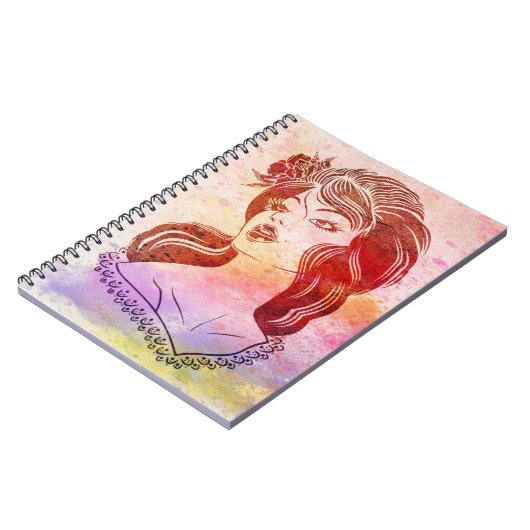 Vrouw Notitieboek (Linkerzijde)
