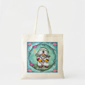 Vrouw Nurse Gnome Tote Bag (Voorkant)