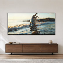 Vrouw Oceaan Ziel Surrealistisch Water Spat