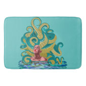 Vrouw Octopus Badmat (Voorkant)