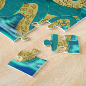 Vrouw Octopus Jigzaag Puzzle Gift Painting Legpuzzel (Zijkant)