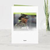 Vrouw- of mannencampagne met voorbijgaande Kaart (Achterkant)