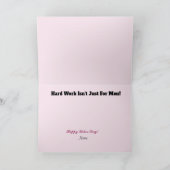 Vrouw- of vrouwenwerkdagkaart kaart (Binnen)