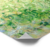 Vrouw onder de vlag van Willows - Claude Monet Fin Poster (Hoek)