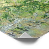 Vrouw onder de wilgen, Monet 1880 Poster (Hoek)