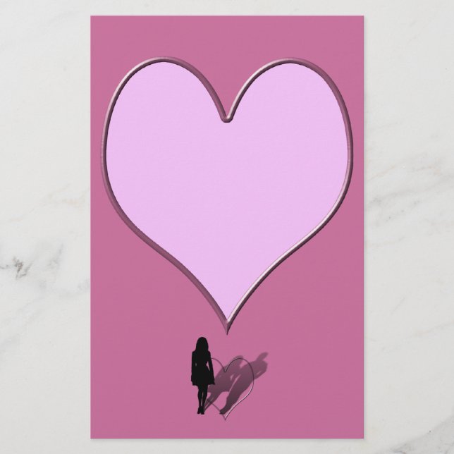 Vrouw Ontbrekend Man Silhouette (Voorkant)