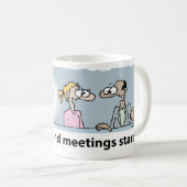 Vrouw ontmoet zombie koffiemok (Voorkant rechts)