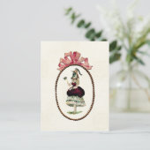 Vrouw Oog Briefkaart (Staand voorkant)