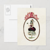 Vrouw Oog Briefkaart (Voorkant / Achterkant)