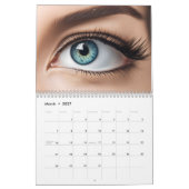 Vrouw oog kalender (Mar 2027)