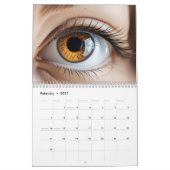 Vrouw oog kalender (Feb 2027)