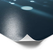 Vrouw oogmacro foto afdruk (Hoek)