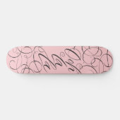  vrouw - Ooh La La - Girl Power Lettering Persoonlijk Skateboard (Horizontaal)