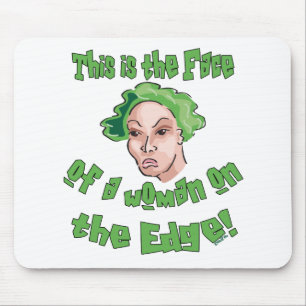 Vrouw op de Rand Muismat