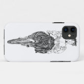 vrouw op een fiets Case-Mate iPhone case (Achterkant (horizontaal))