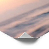 Vrouw op zee chiropractisch poster (Hoek)