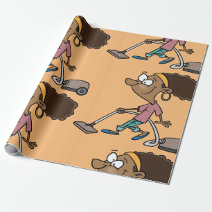 Vrouw-opstapeling Cadeaupapier