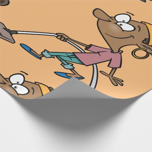 Vrouw-opstapeling Cadeaupapier (Hoek)