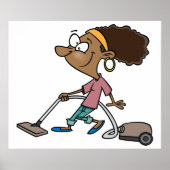 Vrouw-opstapeling Poster (Voorkant)