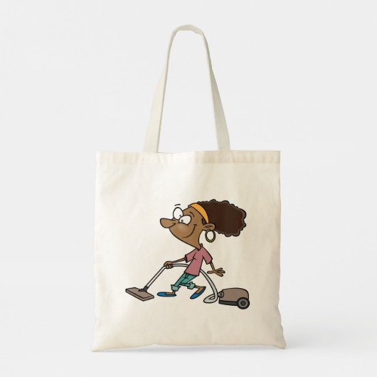 Vrouw-opstapeling Tote Bag (Achterkant)