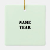 Vrouw Ornament van de Controle van het Verkeer van (Achterkant)